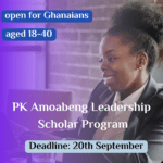 PK Amoabeng Leadership Scholar Program for Ghanaians