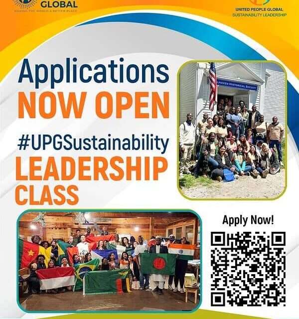 Call for applications: United People Global, Sustainability Leadership Class of 2025