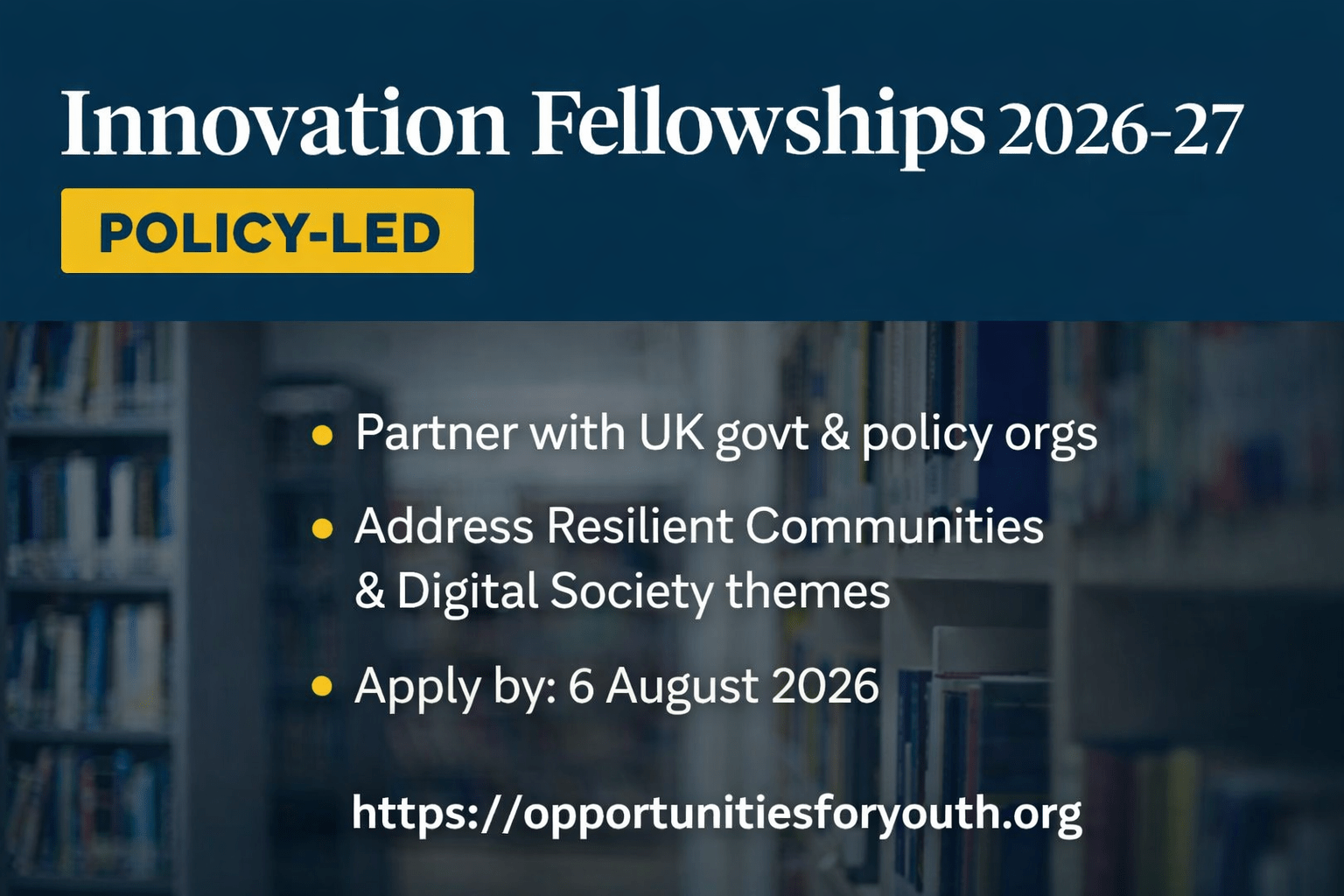 27 – Route B: Policy‑Led (British Academy) – Full Opportunity Guide company logo