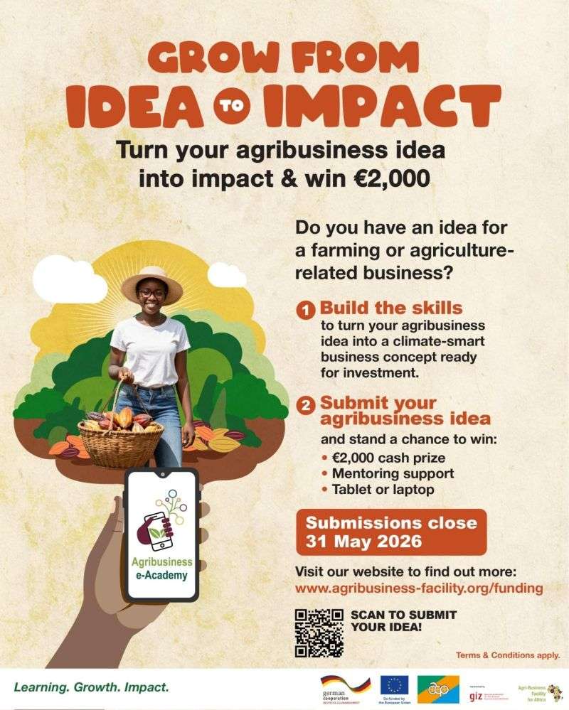 Academy Innovation Challenge 2026: Win €2,000 Funding, Mentorship, or Tech Support for Climate-Smart Agribusiness Ideas