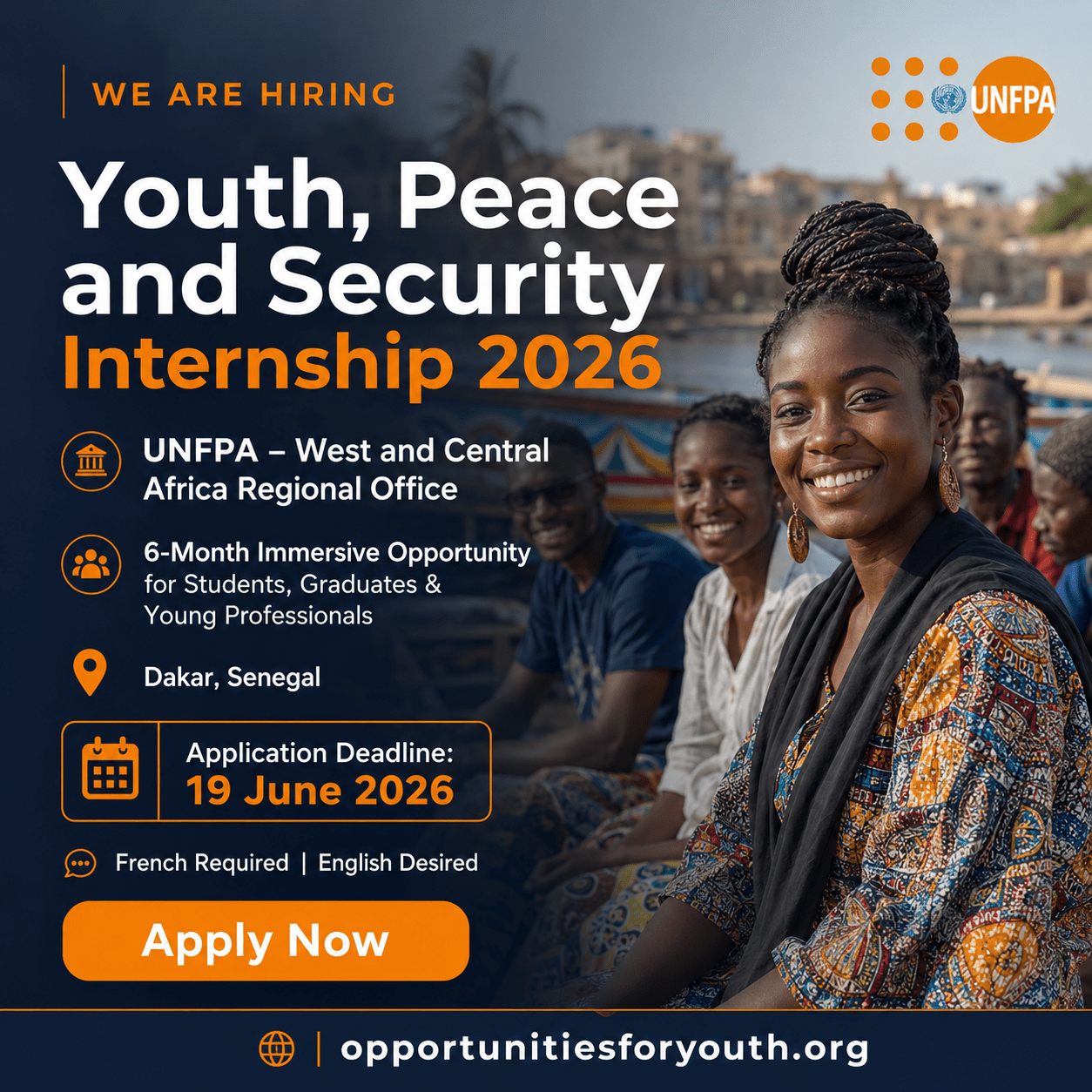Month Opportunity for Young Professionals Interested in Peacebuilding, Development, and Youth Engagement