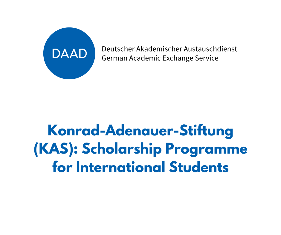 Adenauer-Stiftung (KAS) Scholarship Programme for International Students company logo