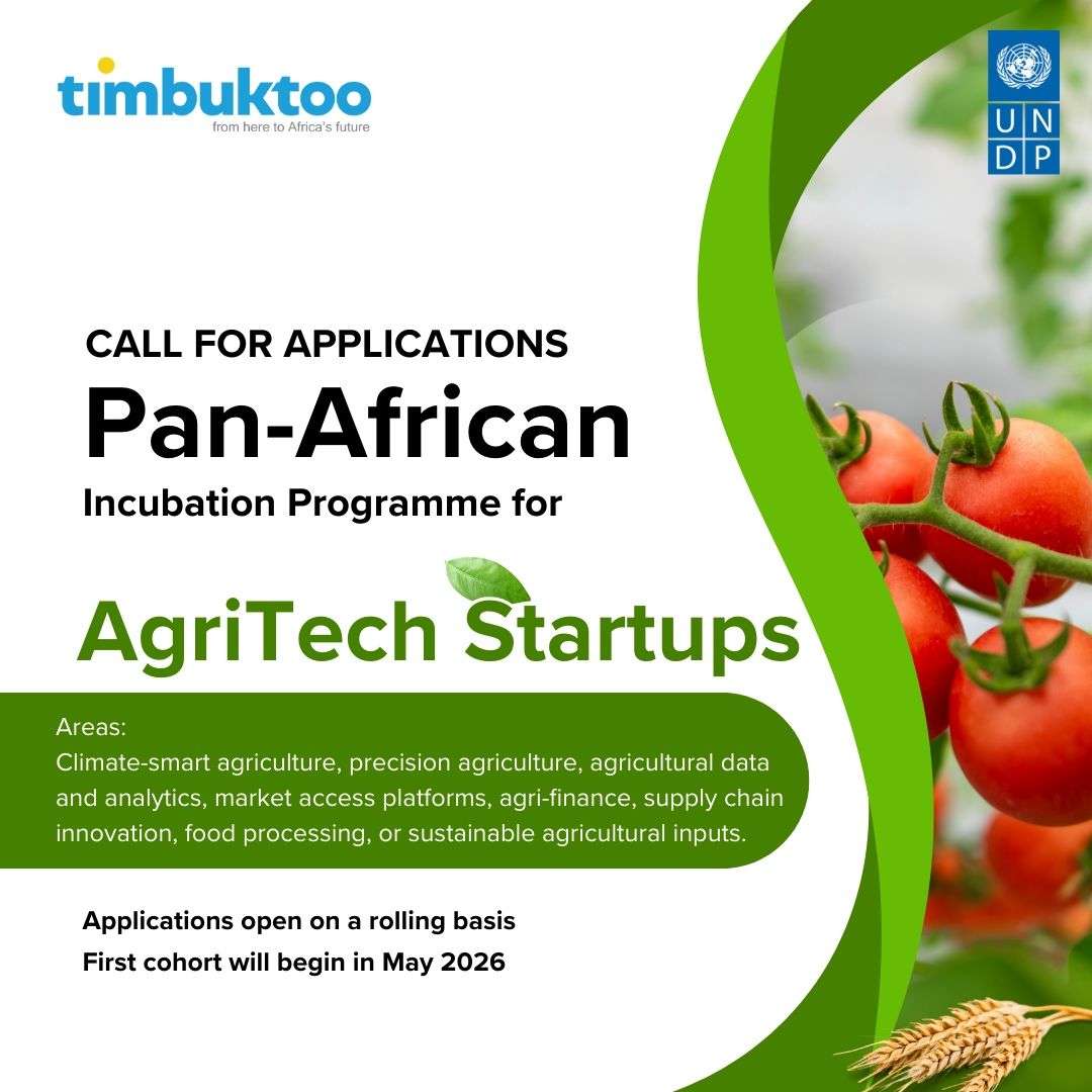 African Incubation Programme for Startups Transforming Africa’s Agriculture