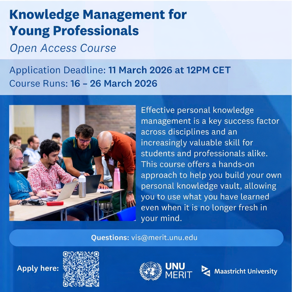 MERIT Knowledge Management for Young Professionals Online Course