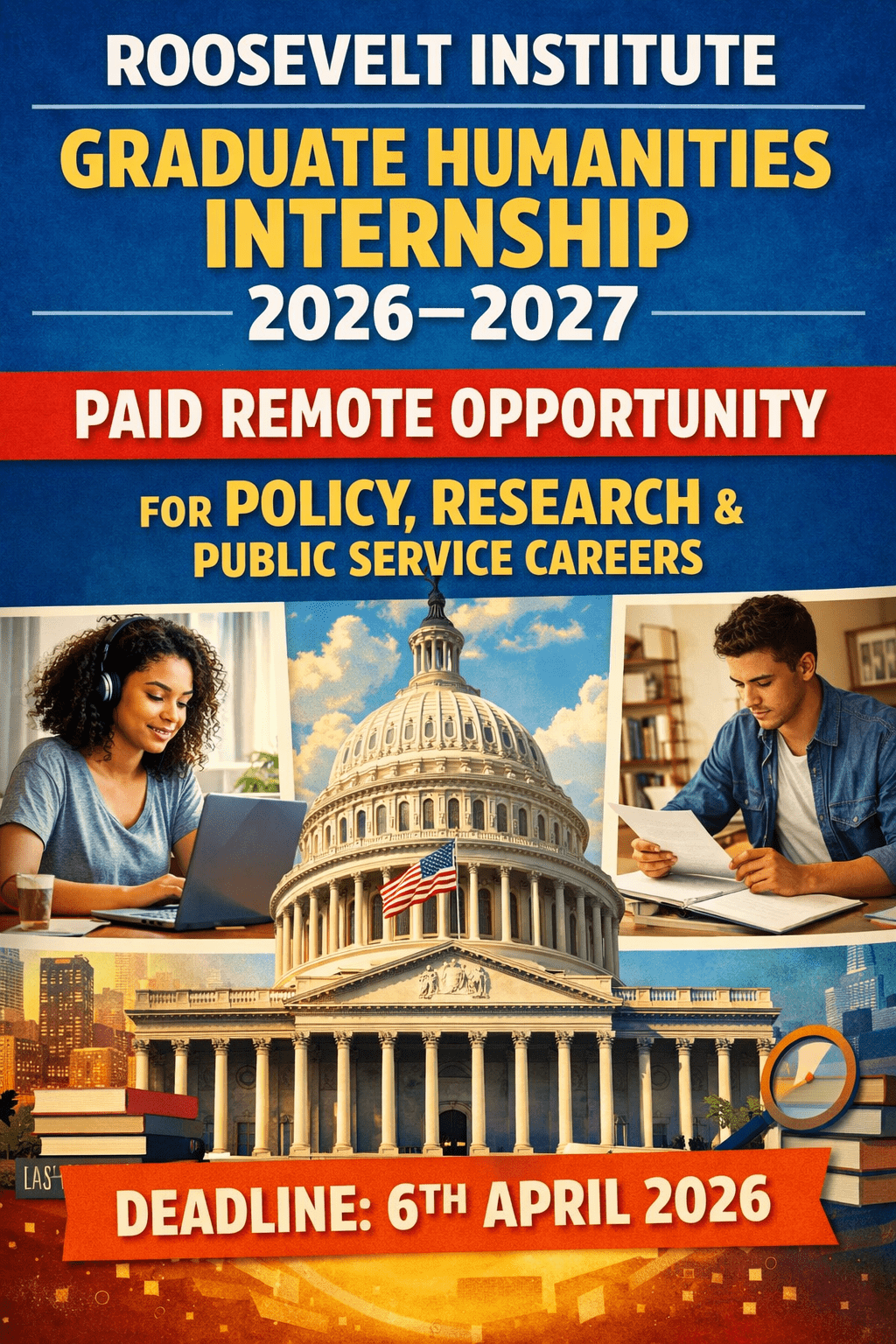 2027: Paid Remote Opportunity for Policy, Research and Public Service Careers