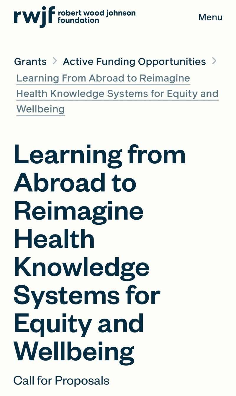 Robert Wood Johnson Foundation