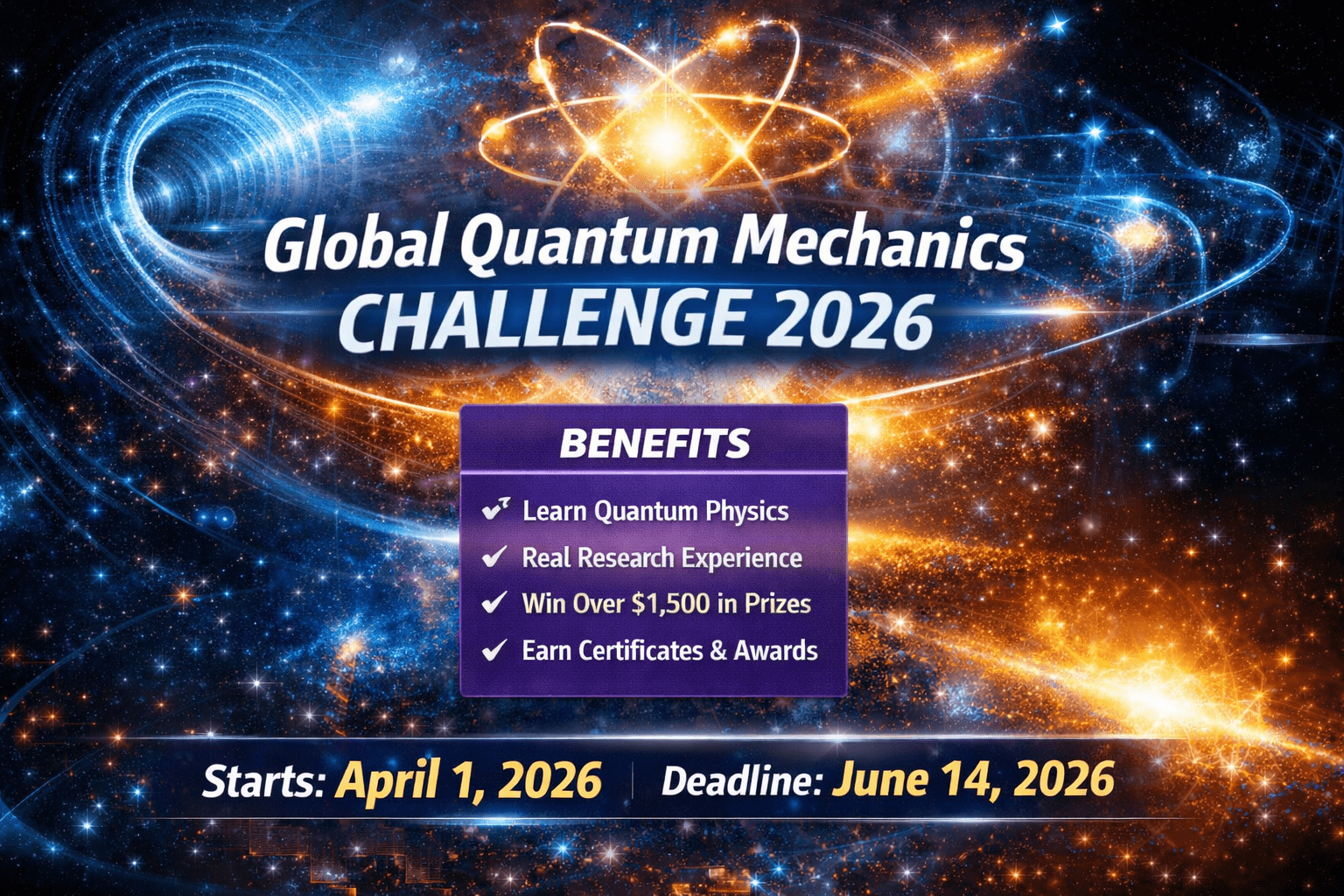 Global Quantum Mechanics Challenge