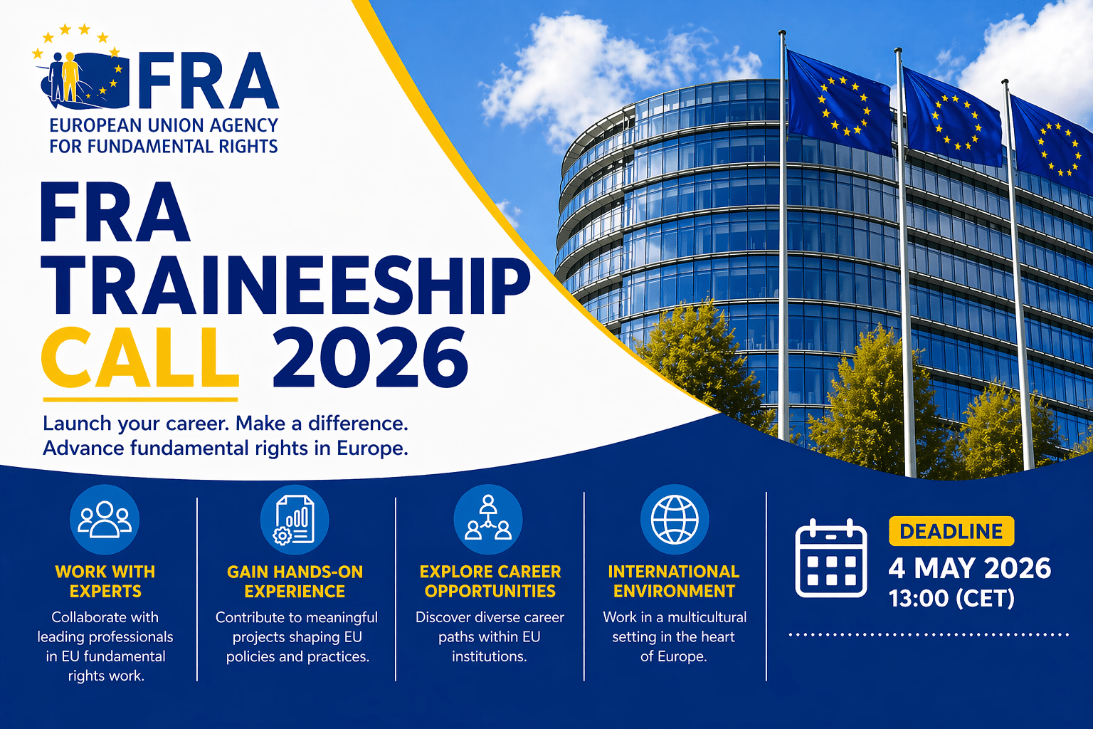 the European Union Agency for Fundamental Rights (FRA): Launch Your EU Career in Vienna