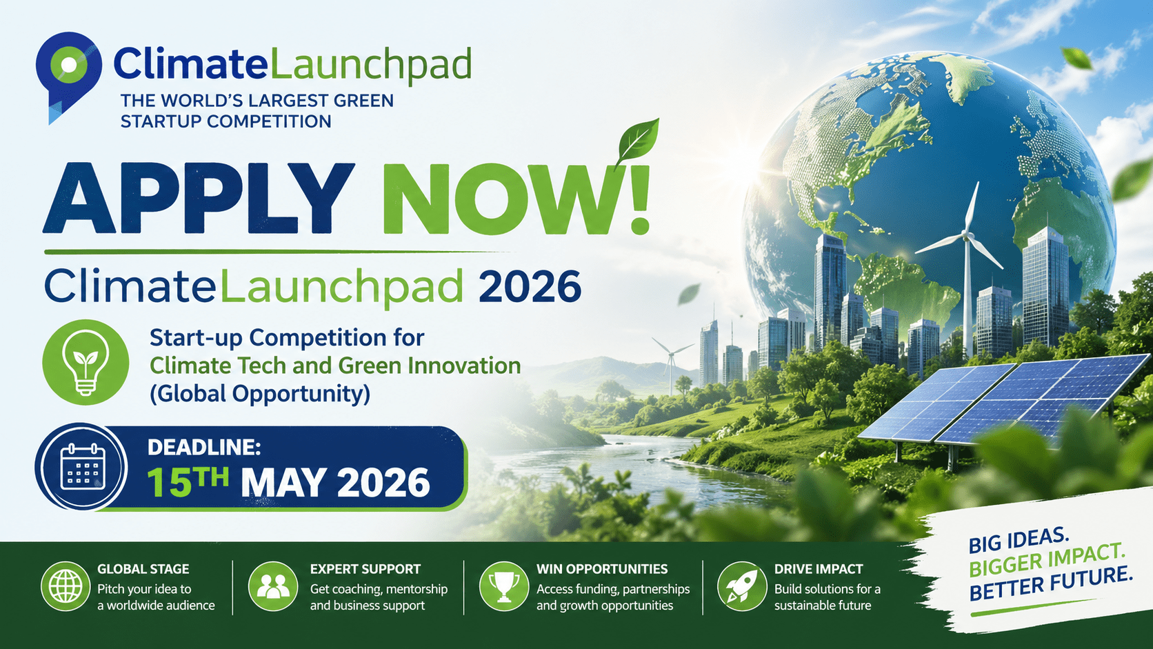 up Competition for Climate Tech and Green Innovation (Global Opportunity)