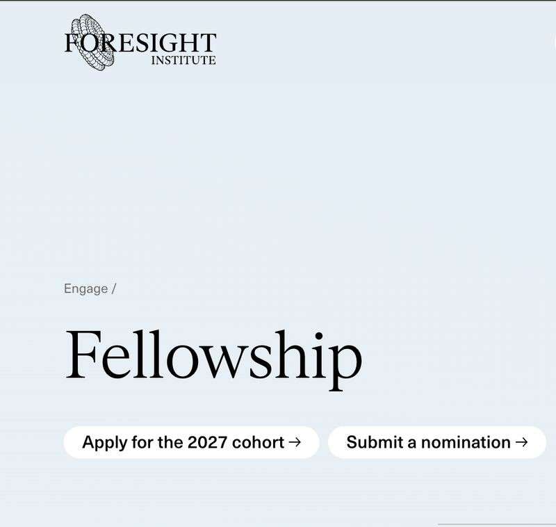 Foresight Institute company logo