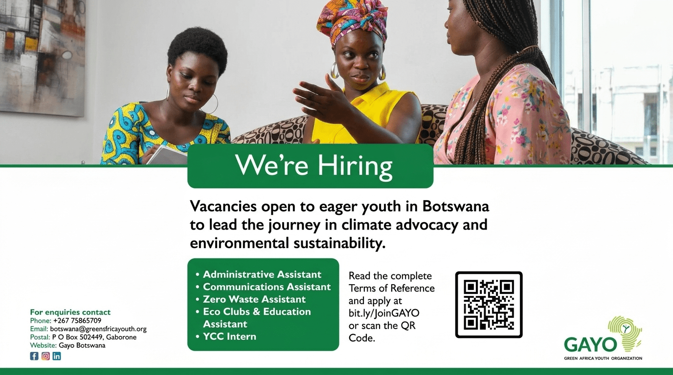 Call for Applications in Environmental Sustainability, Climate Action, and Youth Leadership Development