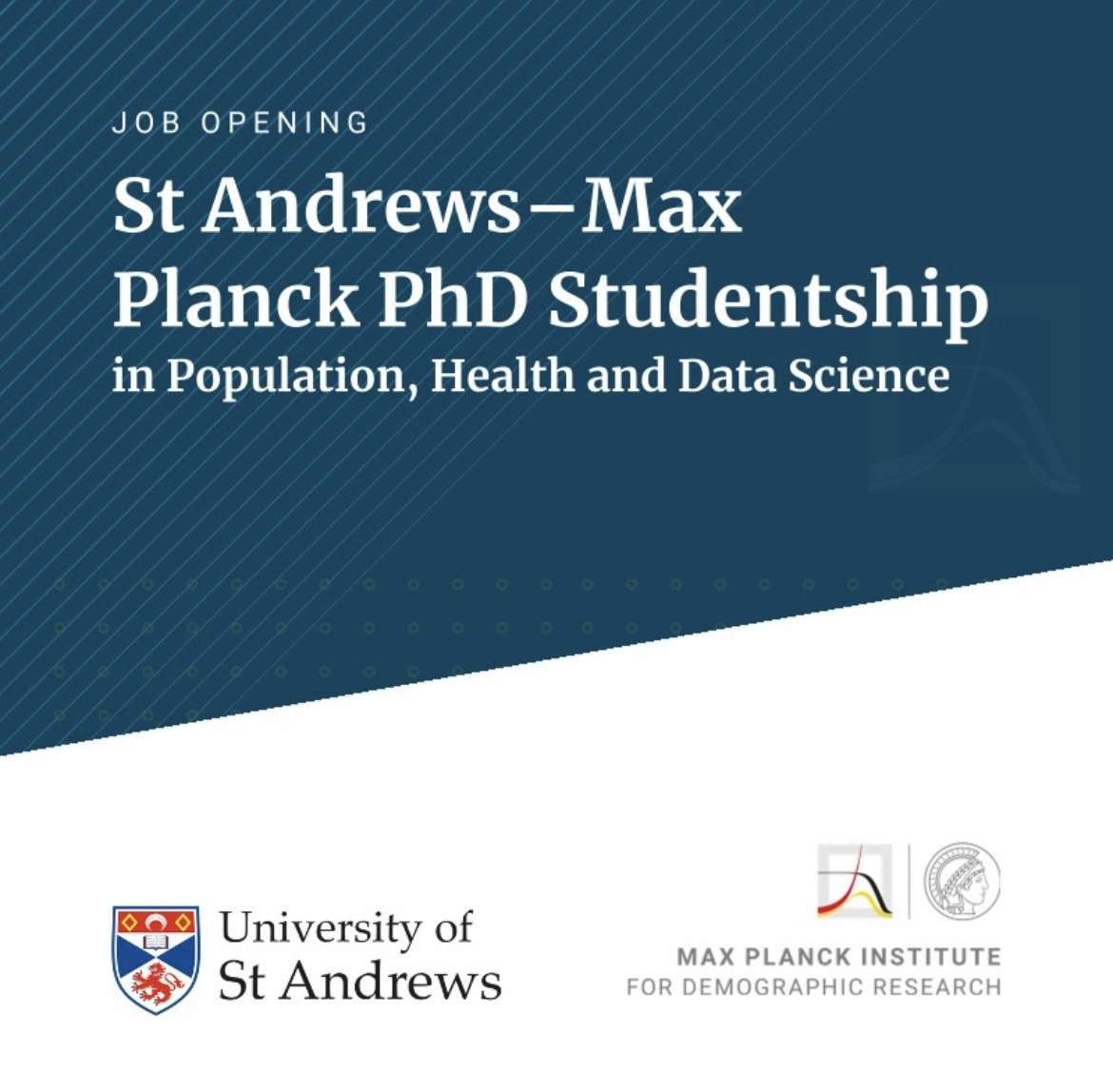 University of St Andrews and the Max Planck Institute for Demographic Research
