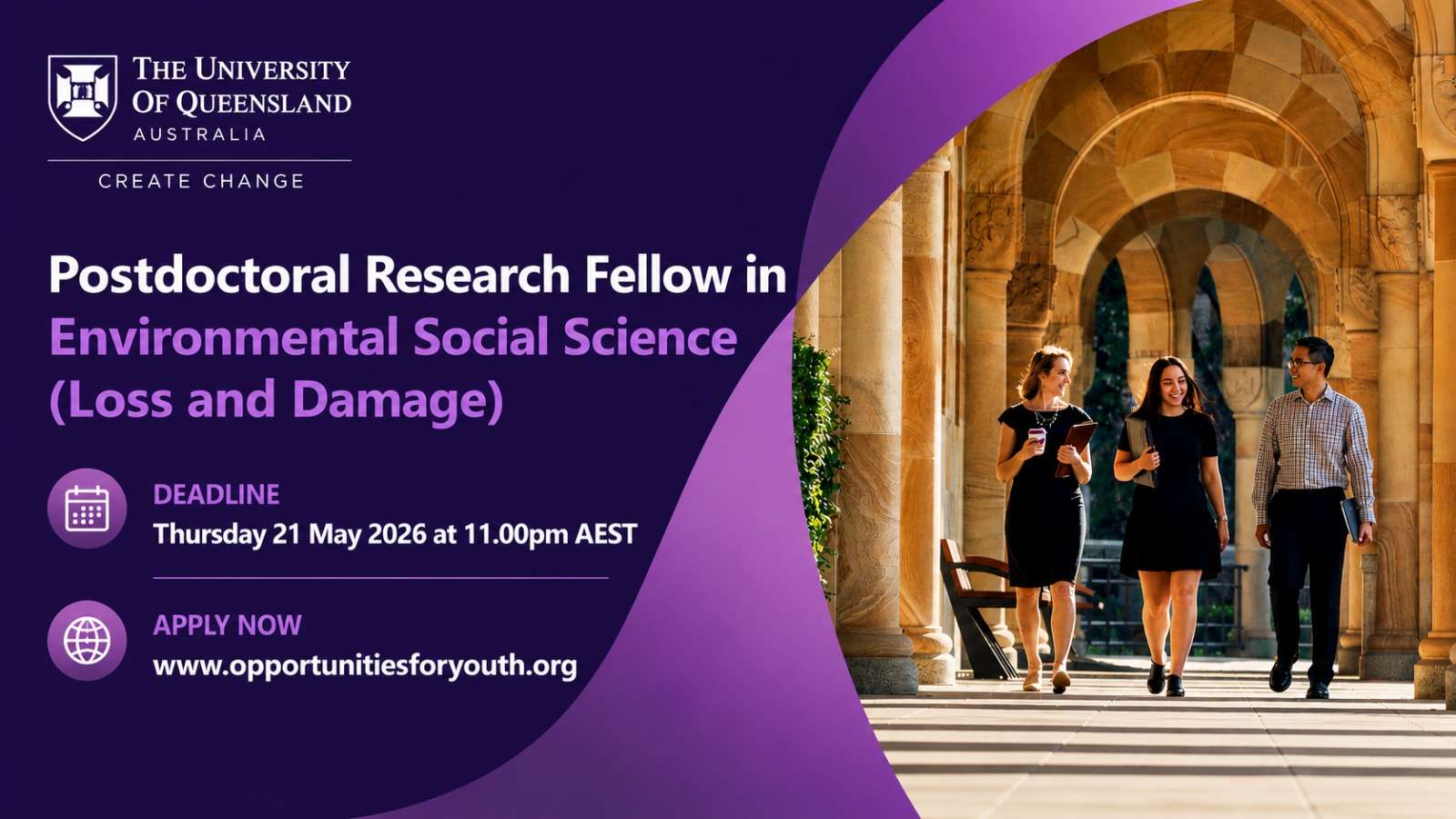 Year Research Opportunity for Environmental Social Scientists