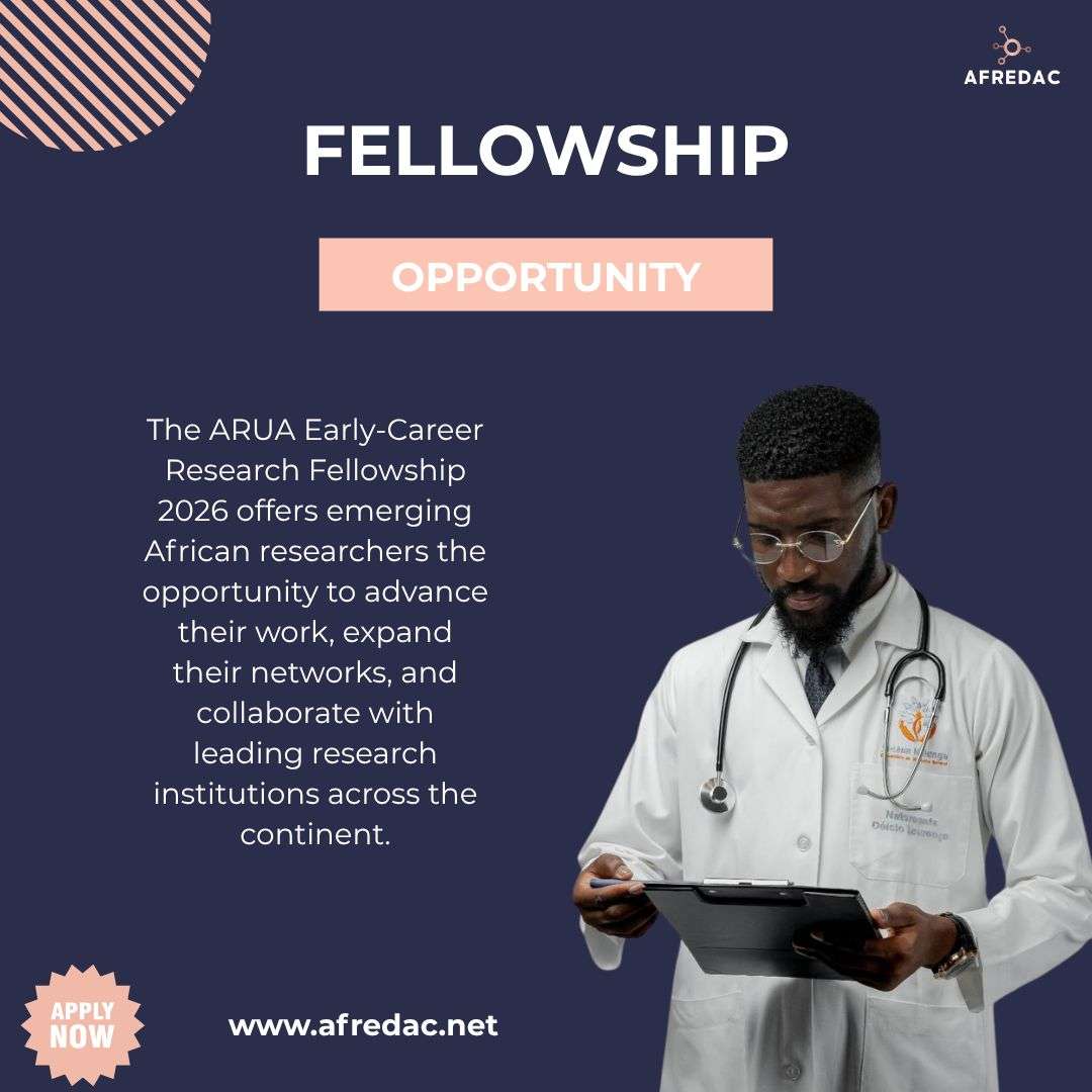 Career Research Fellowship 2026–2027: Six-Month Research Opportunities Across Africa company logo