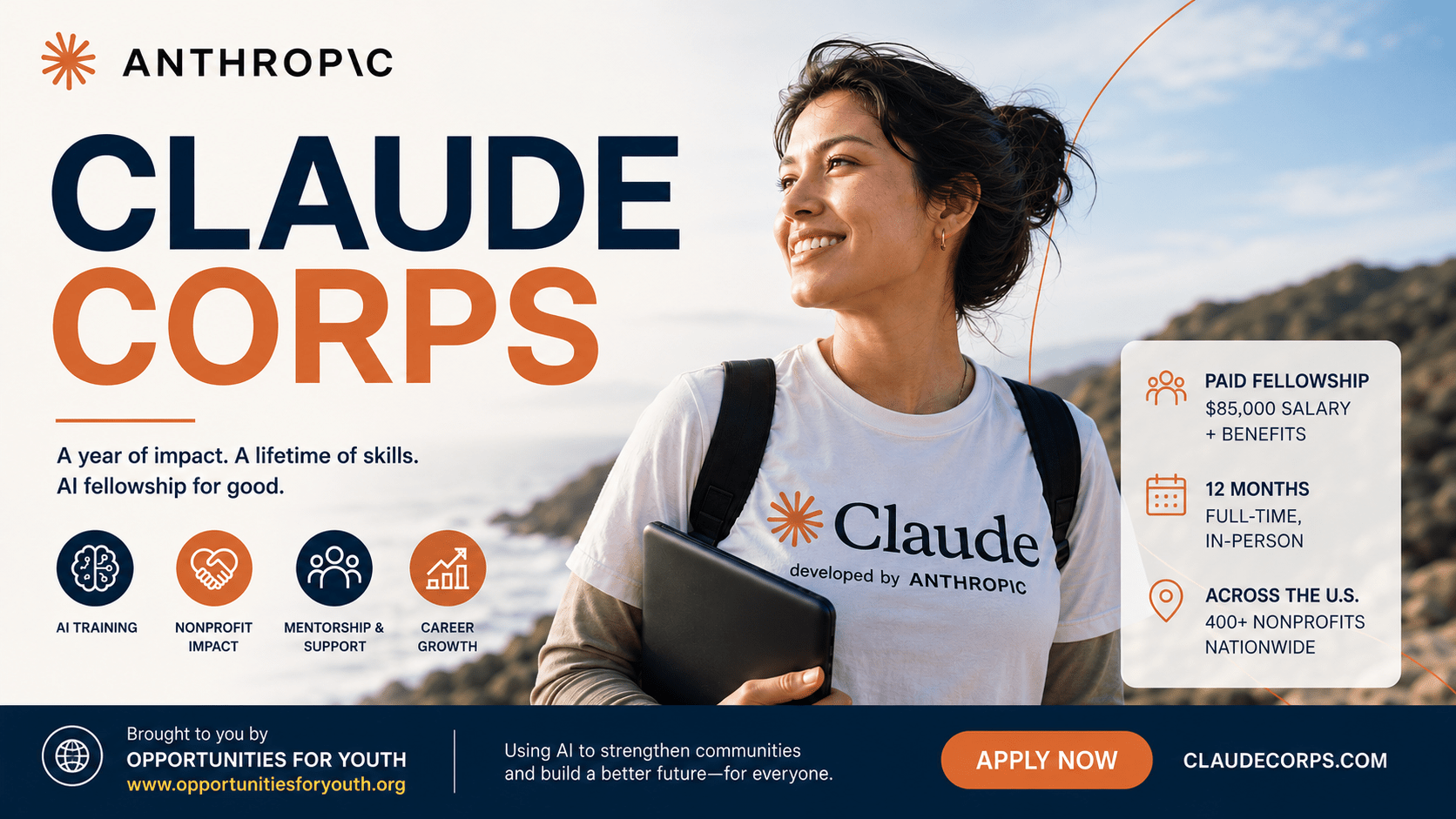 2027: Paid $85,000 AI Fellowship for Early-Career Professionals in the United States