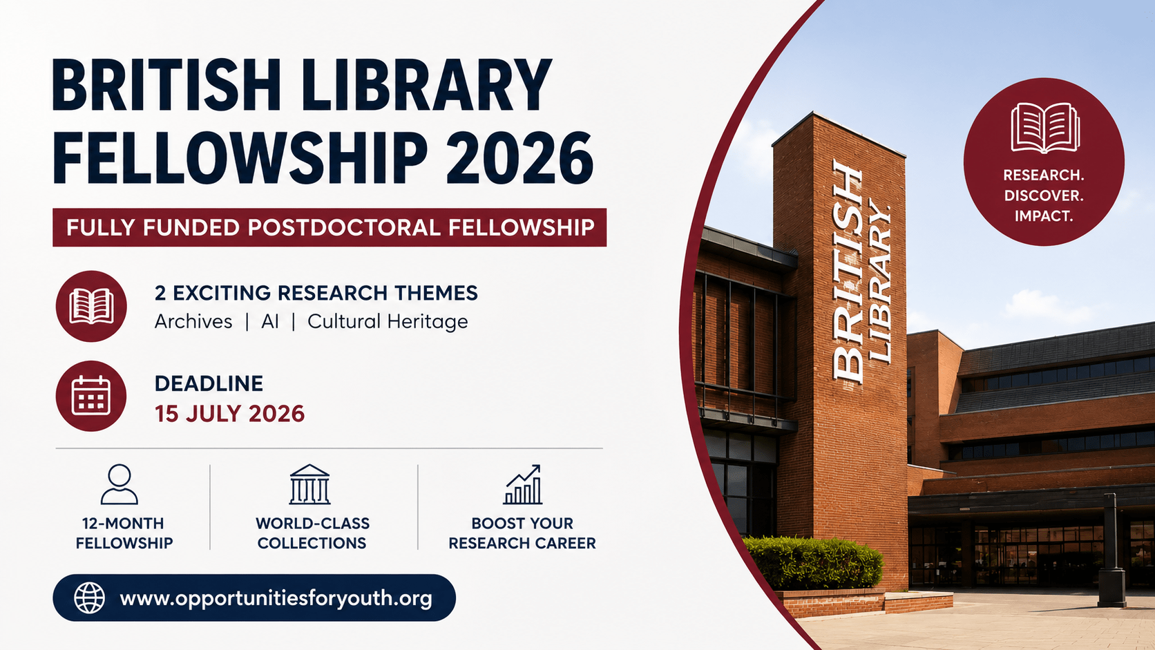 2027 | Fully Funded Postdoctoral Fellowship Opportunities in the UK