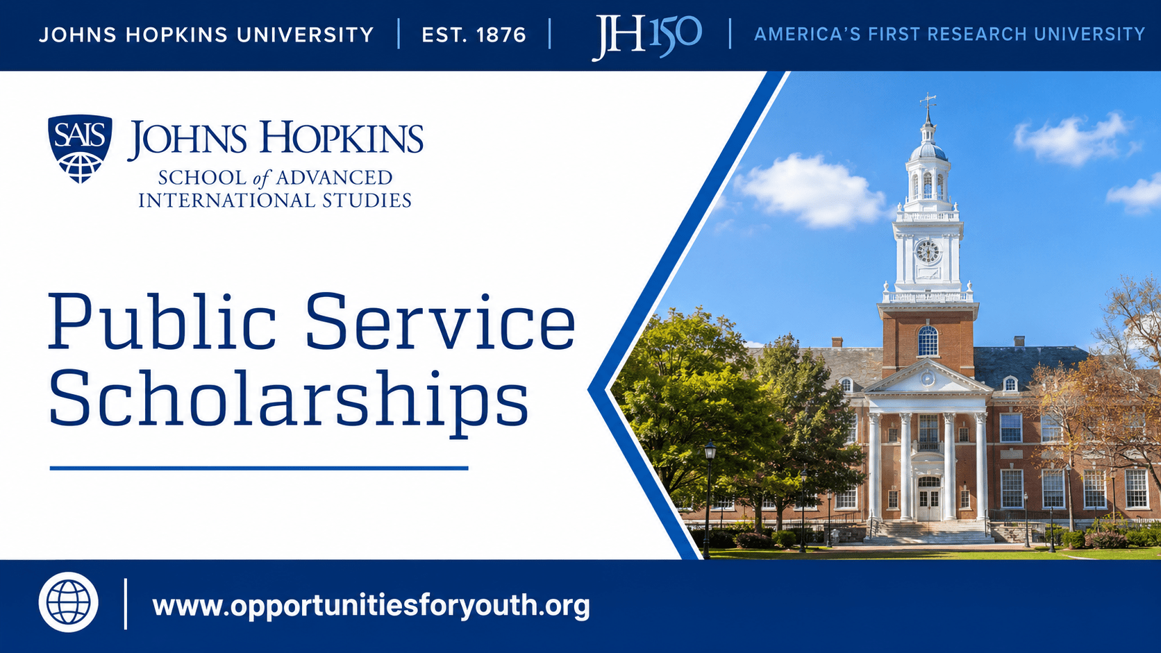 2027: Study in Washington DC with Up to 100% Tuition Funding for Future Global Leaders
