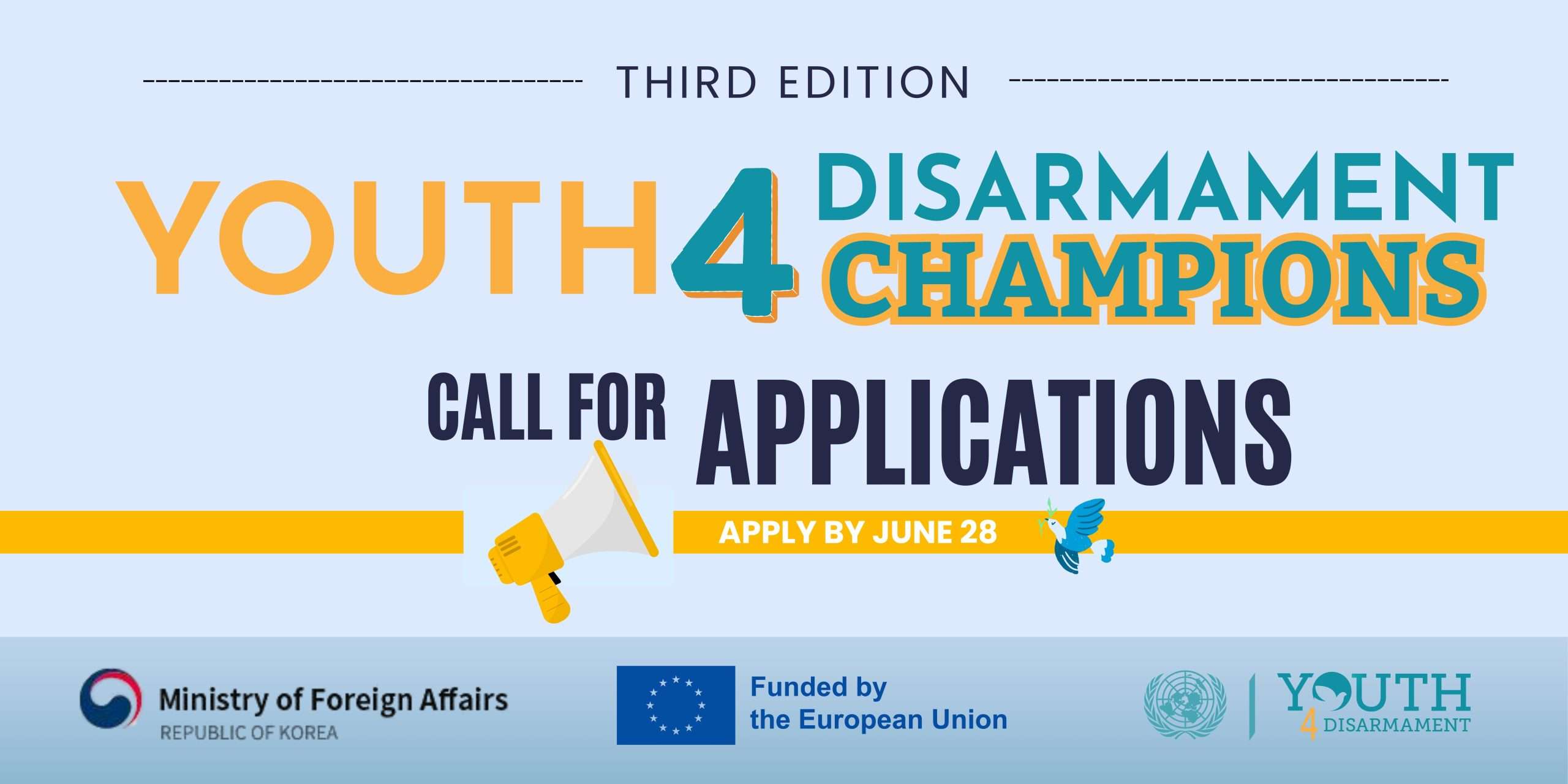 2027: Fully Supported Global Opportunity for Young Peace and Security Leaders to Lead Disarmament Projects company logo