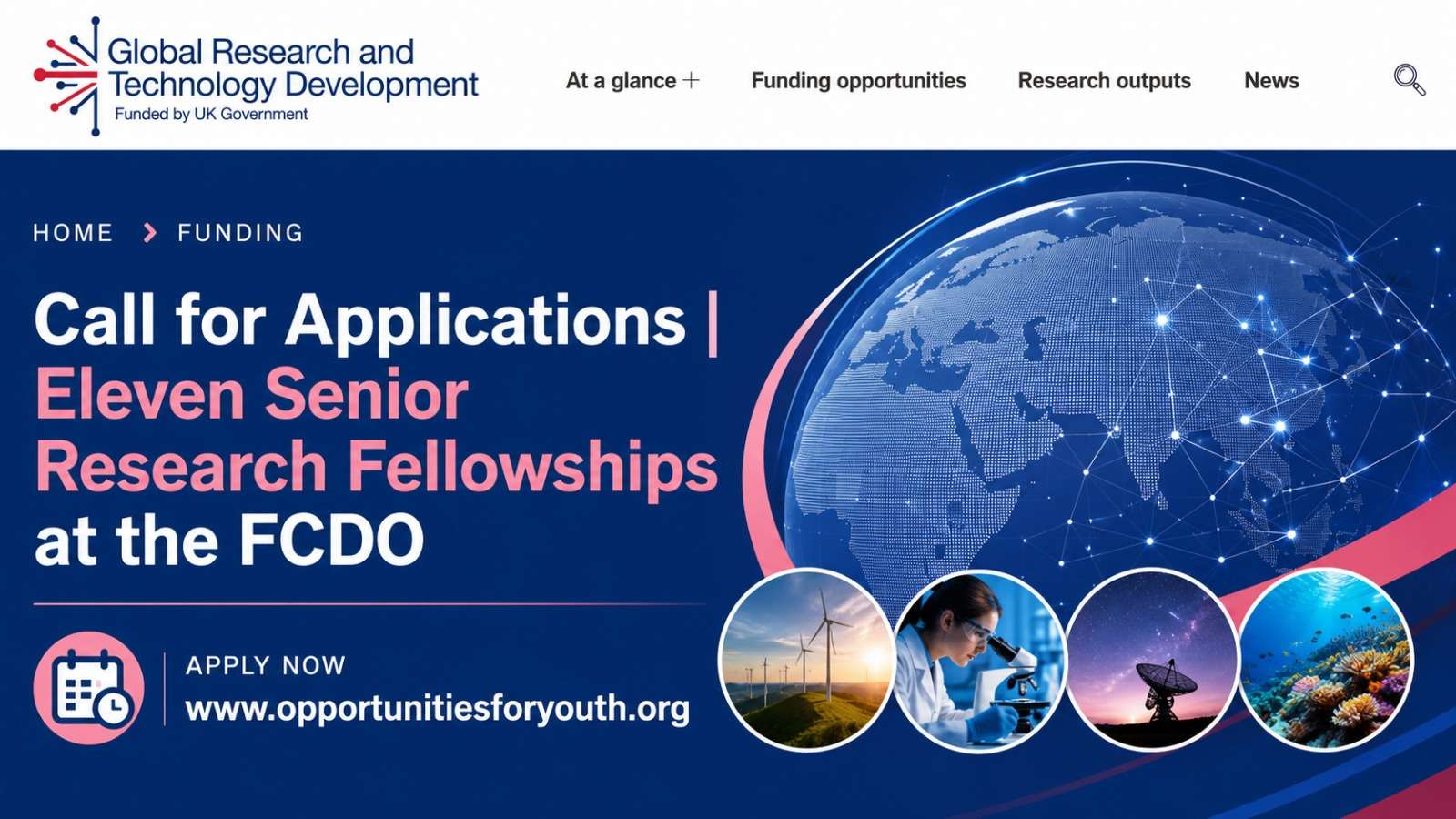 Year Fellowship Opportunities Across 11 Global Research Areas