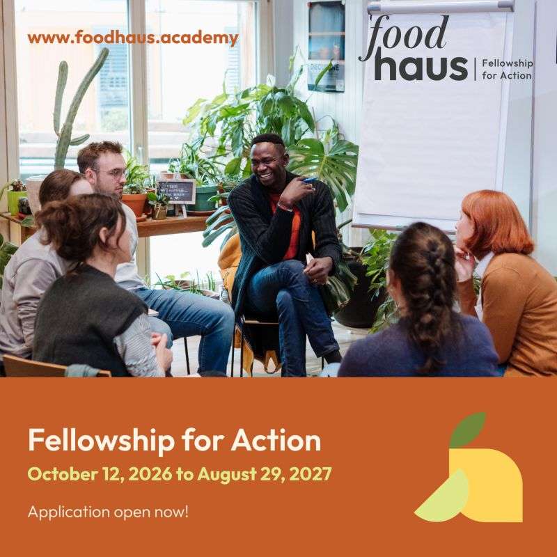 2027: Fully Immersive 9-Month Global Fellowship Empowering Changemakers to Transform Food Systems company logo