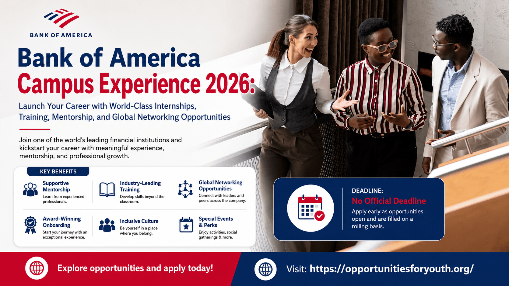 Class Internships, Training, Mentorship, and Global Networking Opportunities