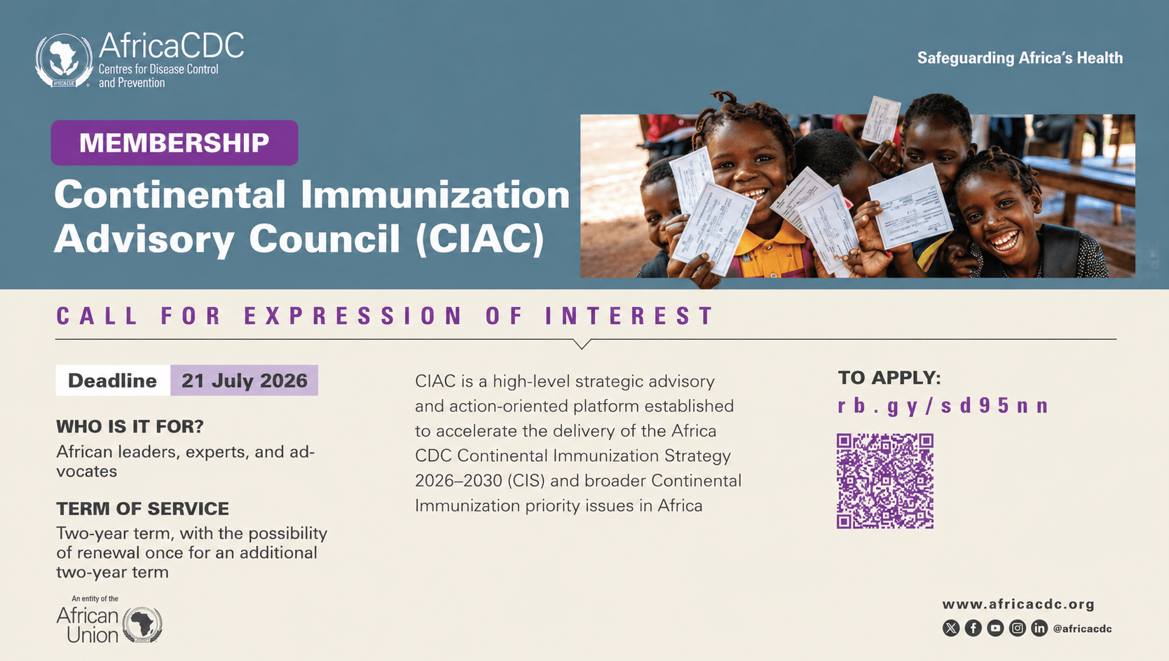 Africa Centres for Disease Control and Prevention (Africa CDC) company logo