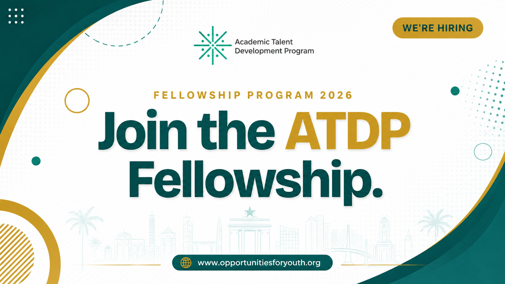 Month Paid Academic Talent Development (ATDP) Fellowship in Accra company logo