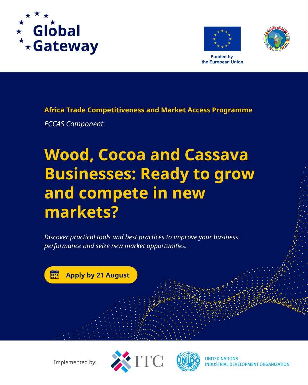 ECCAS Call for Expressions of Interest 2026: EU-Funded Opportunity for Timber, Cocoa, and Cassava SMEs in Central Africa