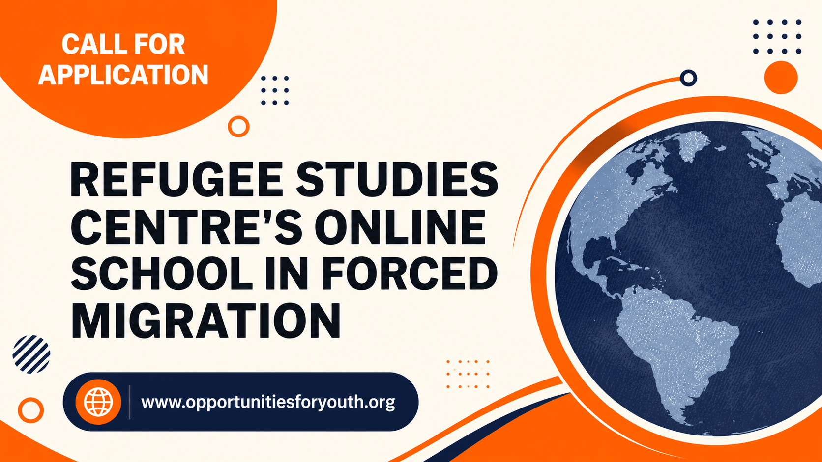 2027: Apply for the World-Renowned Refugee Studies Centre Online Programme company logo