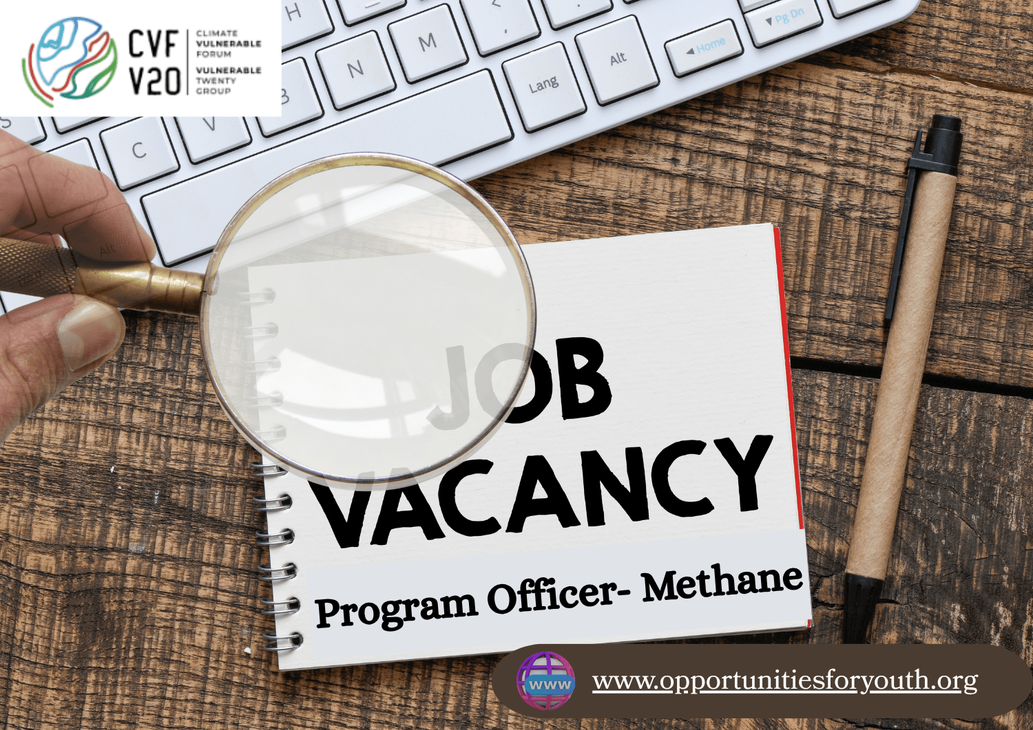 the CVF-V20 Secretariat: Global Climate Policy Job Opportunity for Environmental and Climate Professionals (Apply by August 15, 2026) company logo