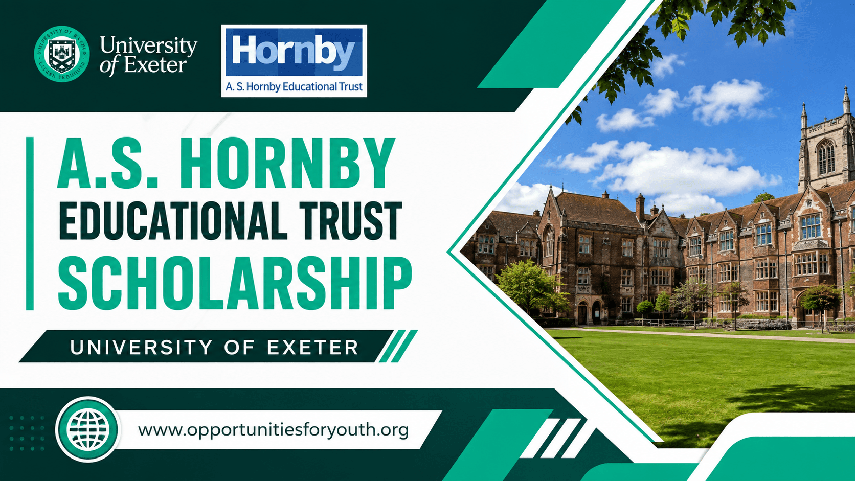 the University of Exeter | Fully Funded MEd TESOL Scholarship for English Language Teachers from Developing Countries