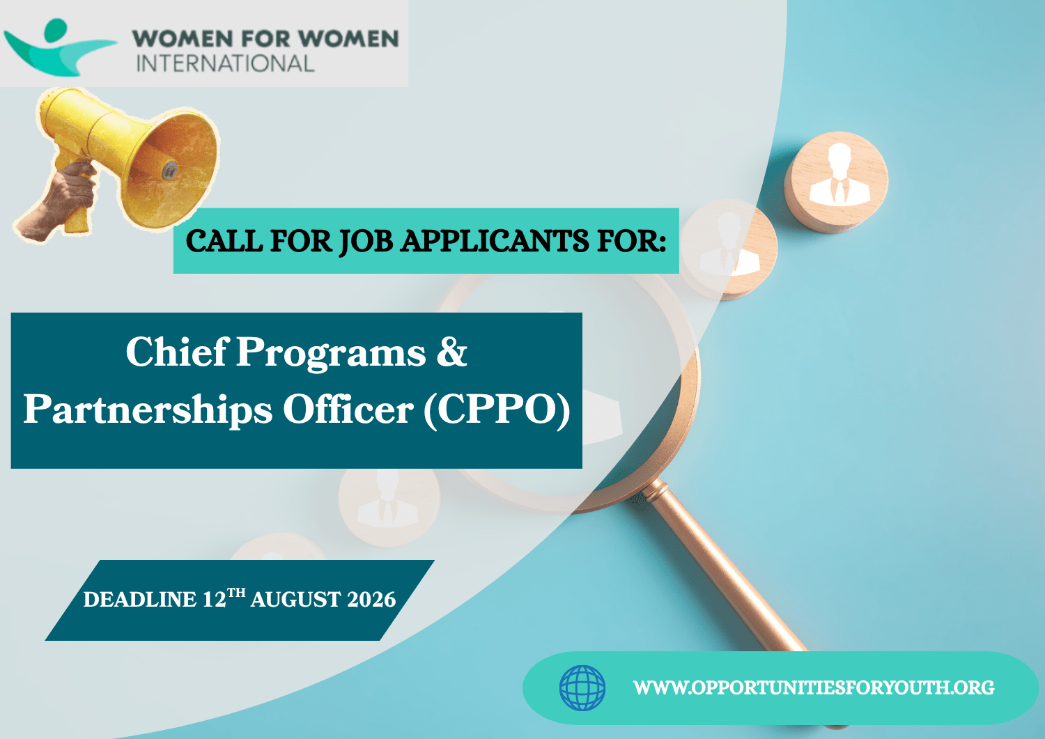 Women for Women International (WfWI): Global Executive Leadership Opportunity Across Africa, Europe, the Middle East, and the United States